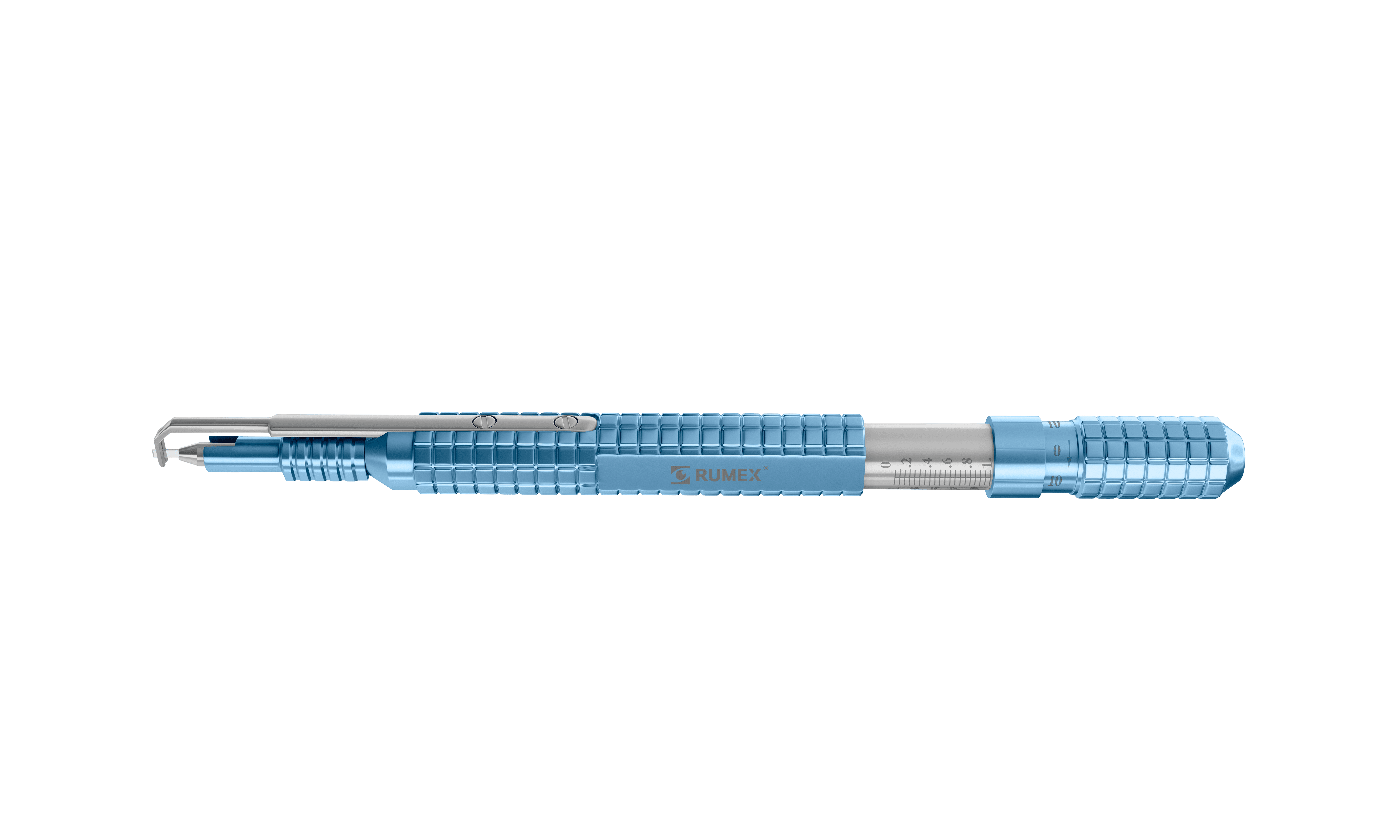 999R 6-00/6-020 Diamond Knife for ICRS, Astigmatic and Arcuate Keratotomy, 1.00 mm Straight Blade, Length 110 mm, Micrometric Titanium Handle