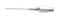 194R 15-027 Lacrimal Cannula, Reinforced, Straight, 23 Ga x 32 mm