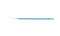999R 7-068 Phaco Cleaver, RHD, Angled, Length 120 mm, Round Titanium Handle