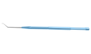 7-075 Intraocular Manipulator with Ball Tip, Angled, 0.50 mm Ball Tip, Length 121 mm, Round Titanium Handle