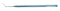 999R 13-052 Castroviejo Cyclodialysis Spatula, 0.75 mm x 10.00 mm Blade, Length 124 mm, Round Titanium Handle