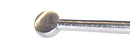 182R 16-111S Schocket Double-Ended Scleral Depressor, with Pocket Clip, Round Handle, Length 143 mm, Stainless Steel