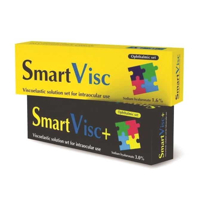 014R SmartVisc Viscoelastic Solution Set for Intraocular Use. Ophthalmic Set Includes: One Syringe with 1.00 ml Sodium Hyaluronate 1.6%; One Single-Use Injection Cannula, Luer-Lock, 27 Ga