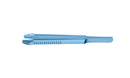 4-0396/MFT Capsulorhexis Forceps with Scale (2.50/5.00 mm), Cross-Action, for 1.50 mm Incisions, Straight Titanium Jaws (8.50 mm), Short Lever (16.00 mm), Medium (91 mm) Flat Titanium Handle, Length 110 mm