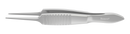 081R 4-0607S Bishop-Harmon Suturing Forceps, 0.30 mm, 1x2 Teeth, 5.00 mm Tying Platform, Length 87 mm, Stainless Steel
