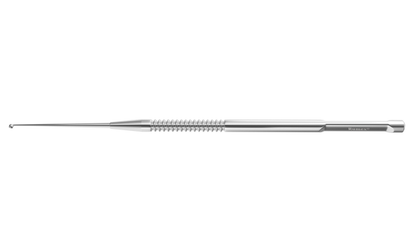 893R 16-066S Meyerhoefer Chalazion Curette, Size 3-2.50 mm, Length 135 mm, Round Handle, Stainless Steel