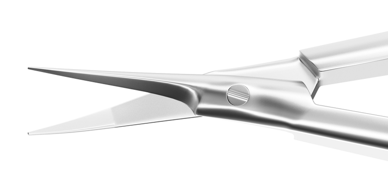 457R 11-038S Scissors for DALK Procedure, Right, Length 106 mm, Stainless Steel