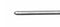 101R 9-010S Bowman Lacrimal Probe, Size 0000-000, Length 133 mm, Stainless Steel