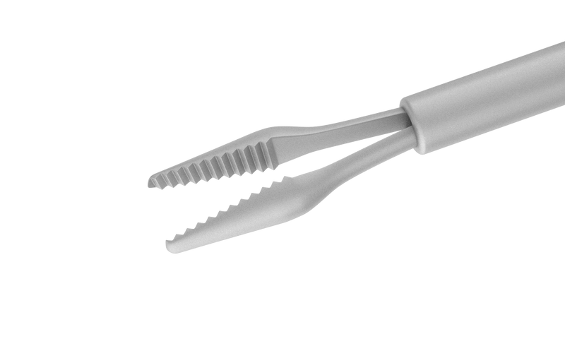 672R 12-304 Gripping Forceps with a "Crocodile" Platform, 20 Ga, Tip Only