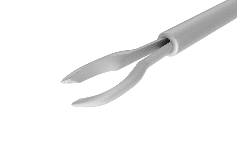 999R 12-411-23 Tano Asymmetrical Vitreoretinal End-Gripping Forceps, 23 Ga, Tip Only