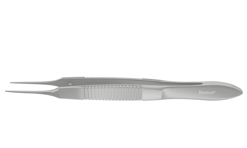 284R 4-058S Bonn Corneal Forceps, Straight, 0.12 mm, 1x2 Teeth, Medium Size, Length 94 mm, Stainless Steel