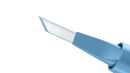 479R 6-10/6-052 Side-Port Diamond Knife, 45° Double-Edge Blade, 1.00 mm, Straight, Length 120 mm, Titanium Handle