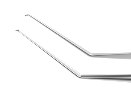 999R 4-0311D Disposable Utrata Capsulorhexis Forceps, Cystotome Tips, Straight, 6 per Box