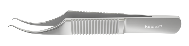 122R 4-0503S Colibri-Bonn Corneal Forceps, 0.12 mm, 1x2 Teeth, Flat Handle, Length 84 mm, Stainless Steel