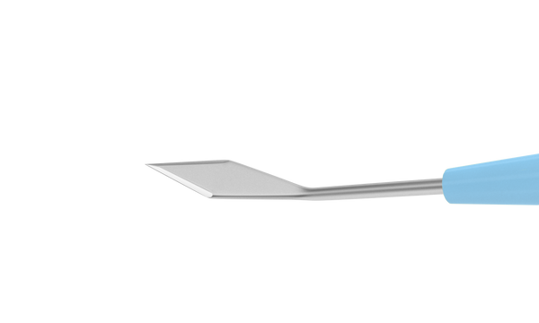 185R SL-32 Disposable Slit Knife, Single Bevel, 3.20 mm, Angled, Safety System, 6 per Box