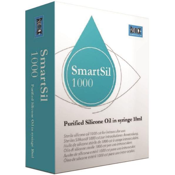 999R SmartSil1000 Purified Silicone Oil for Retinal Endotamponade, 1000 cSt, 10 ml in a 20 ml Syringe